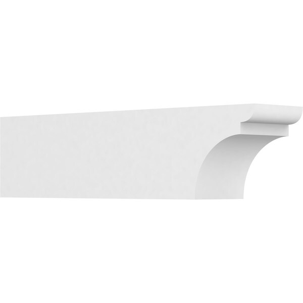 Ekena Millwork Standard Yorktown Architectural Grade PVC Rafter Tail, 5"W X 6"H X 24"L RFTP05X06X24YOR - main